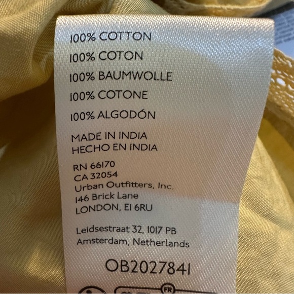 Free People Beach Life Matching Set Yellow Tank Pant - Picture 9 of 10